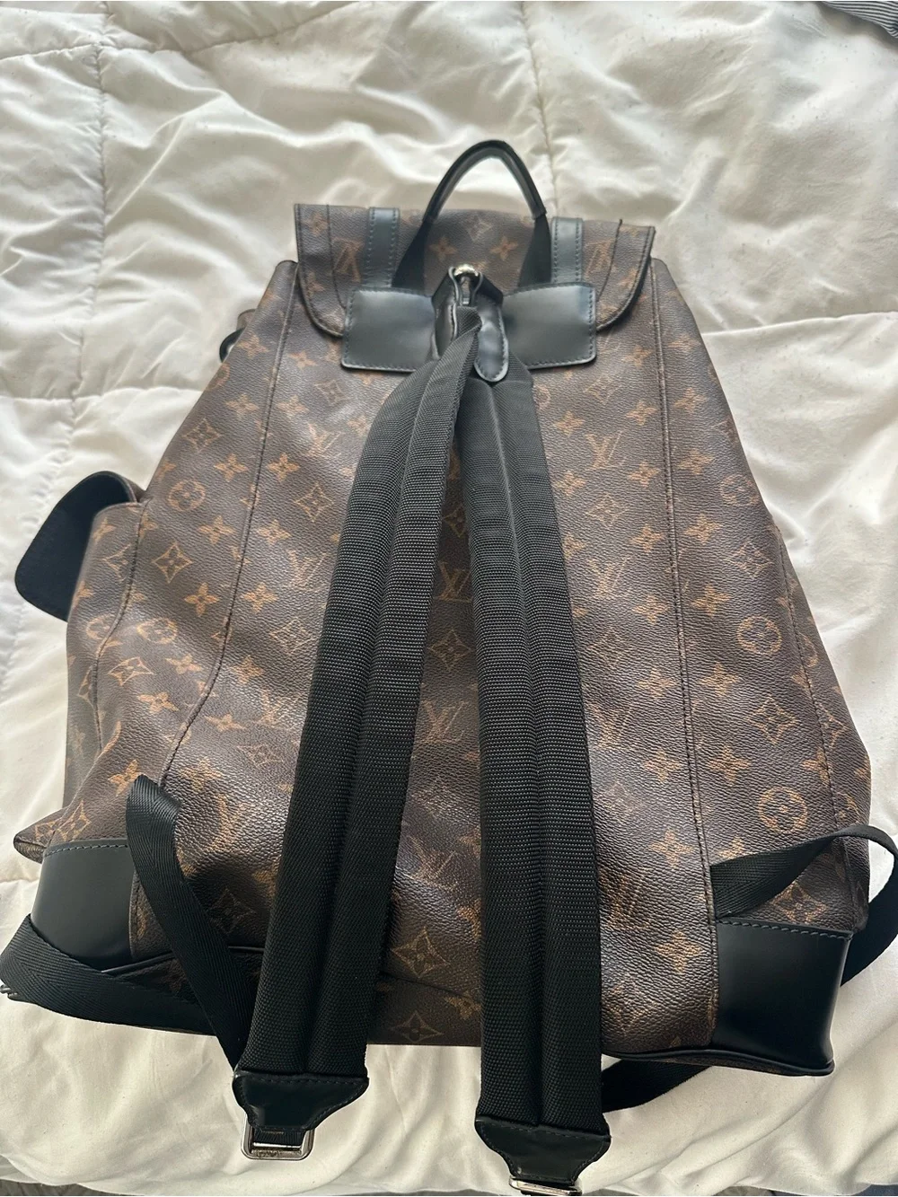 Louis Vuitton Christopher PM Monogram Macassar Backpack (2016)